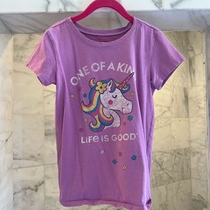 Youth Medium Life is Good Tee